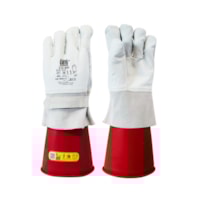 Leather class 1-2-3-4 over-glove - Size 8